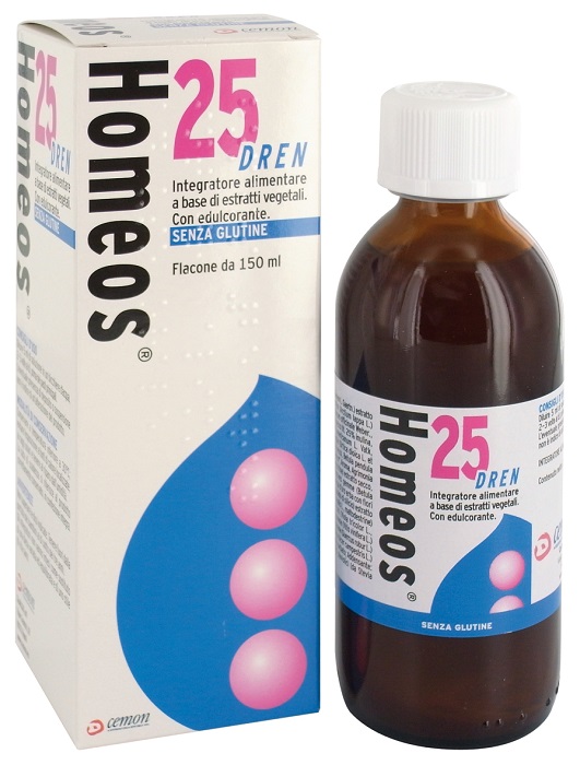HOMEOS 25 DREN 150ML - fitfarma.it