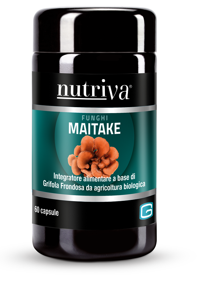 NUTRIVA MAITAKE BIO 60 CAPSULE - fitfarma.it