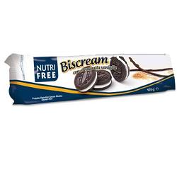 NUTRIFREE BISCREAM CON CREMA ALLA VANIGLIA 125 G - fitfarma.it