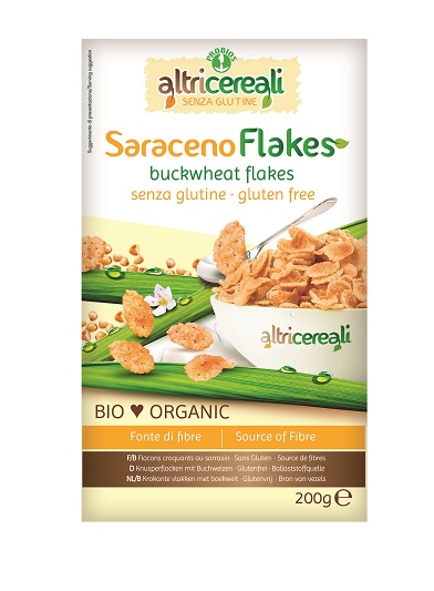 ALTRICEREALI SARACENO FLAKES BIO 200 G - fitfarma.it