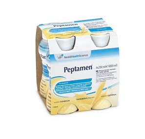 PEPTAMEN VANIGLIA 4 X 200 ML - fitfarma.it