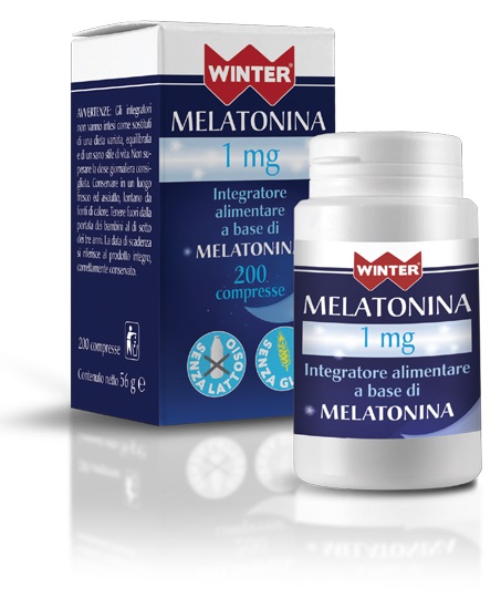 WINTER MELATONINA 1 MG 200 COMPRESSE - fitfarma.it