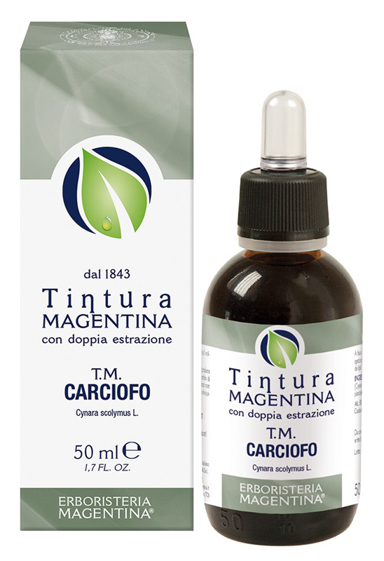CARCIOFO TINTURA MAGENTINA 50 ML - fitfarma.it
