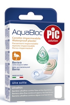 CEROTTO PIC AQUABLOC CM10X8 ANTIBATTERICO 5 PEZZI - fitfarma.it