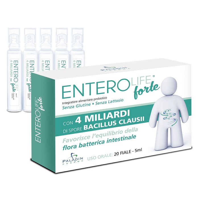 ENTEROLIFE FORTE 4 MILIARDI 20 FIALE DA 5 ML - fitfarma.it