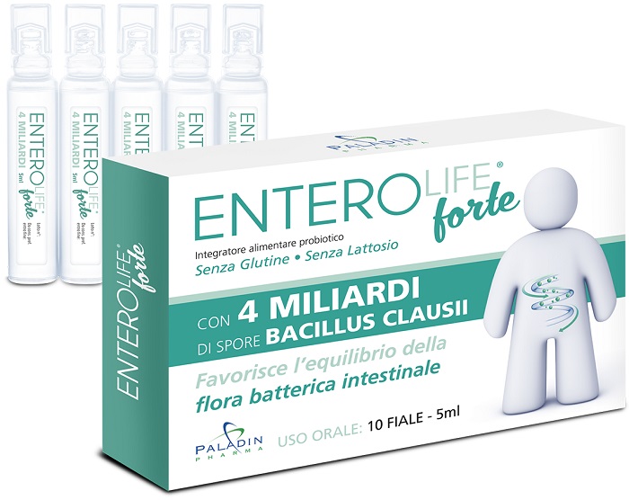 ENTEROLIFE FORTE 4 MILIARDI 10 FIALE DA 5 ML - fitfarma.it