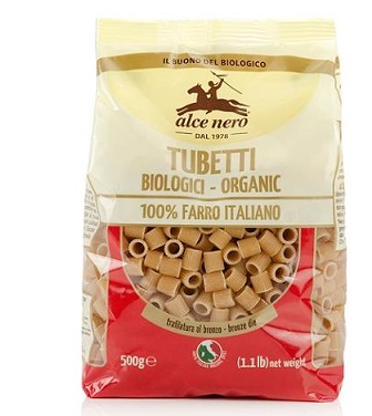 TUBETTI 100% SFARINATO DI FARRO BIO 500 G - fitfarma.it