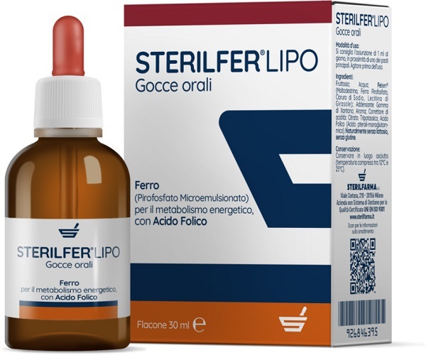 STERILFER LIPO GOCCE 30 ML - fitfarma.it