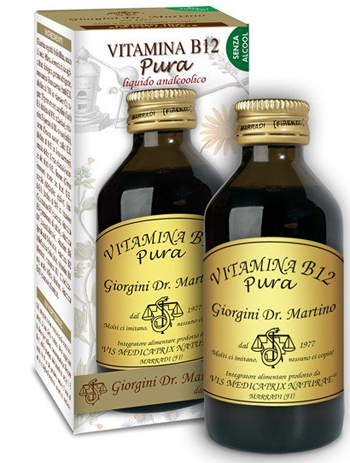 VITAMINA B12 PURA 100 ML LIQUIDO ANALCOLICO - fitfarma.it