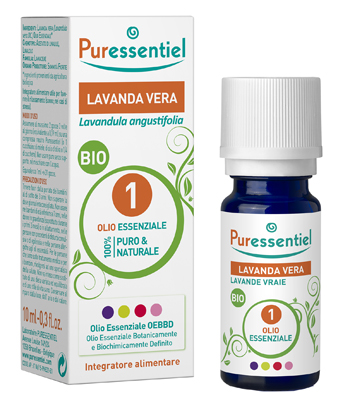 PURESSENTIEL LAVANDA VERA OLIO ESSENZIALE BIO 10 ML - fitfarma.it
