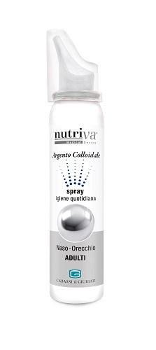 NUTRIVA ARGENTO COLLOIDALE NASO/ORECCHIE 100 ML - fitfarma.it