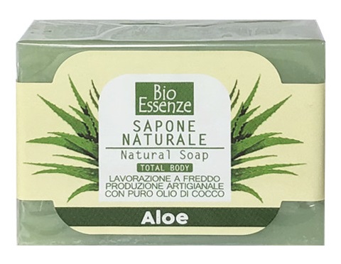 BIO ESSENZE SAPONE NATURALE ALOE 100 G - fitfarma.it