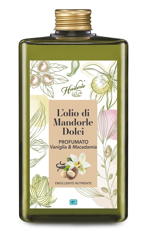 HUILERIE OLIO MANDORLE DOLCI VANIGLIA/MACADAMIA 300 ML - fitfarma.it