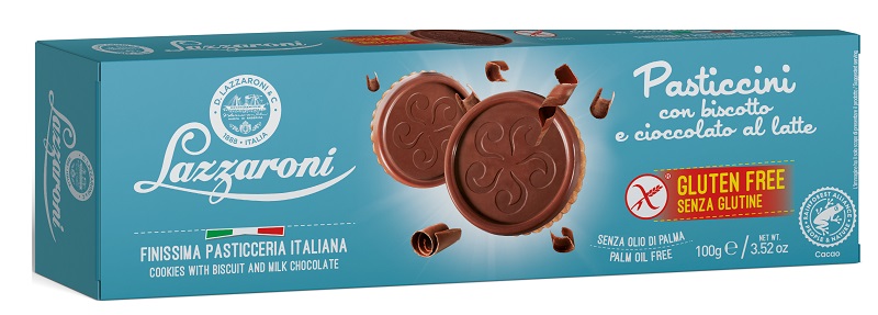 PASTICCINI BISCOTTO/CIOCCOLATO AL LATTE 100 G - fitfarma.it