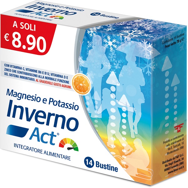 MAGNESIO E POTASSIO INVERNO ACT 14 BUSTINE - fitfarma.it
