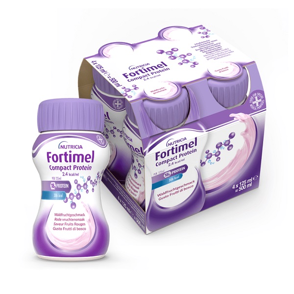 FORTIMEL COMPACT PROTEIN FRUTTI DI BOSCO 4X125 ML - fitfarma.it