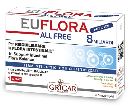 EUFLORA ADVANCE ALL FREE 24 CAPSULE - fitfarma.it