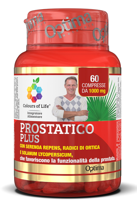 COLOURS OF LIFE PROSTATICO PLUS 60 COMPRESSE 1000 MG - fitfarma.it