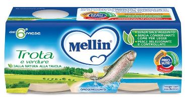 MELLIN OMOGENEIZZATO TROTA 2 X 80 G - fitfarma.it
