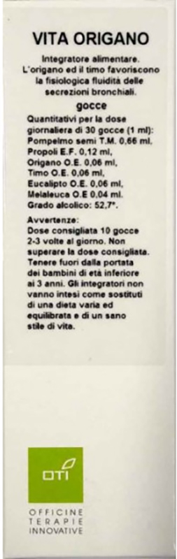 VITA ORIGANO GOCCE 30ML - fitfarma.it
