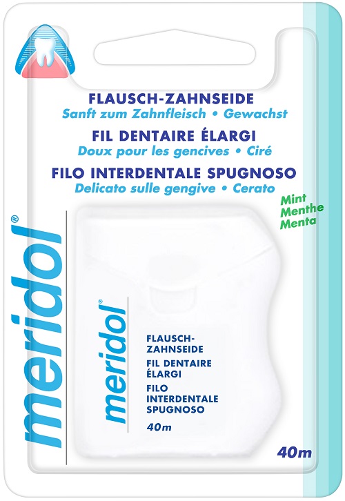 MERIDOL EXPANDED FILO INTERDENTALE 40 METRI - fitfarma.it