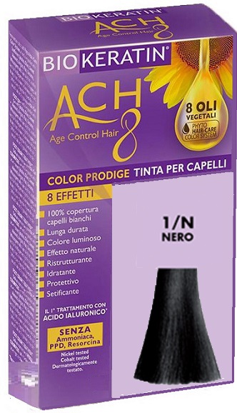 BIOKERATIN ACH8 COLOR PRODIGE 1/N NERO - fitfarma.it