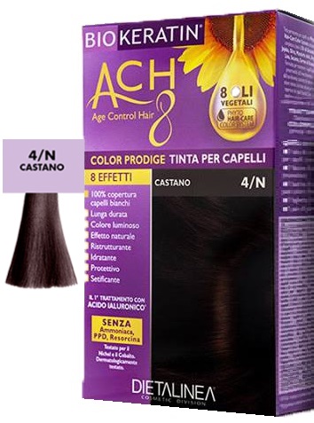 BIOKERATIN ACH8 COLOR PRODIGE 4/N CASTANO - fitfarma.it