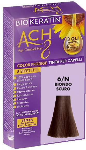BIOKERATIN ACH8 COLOR PRODIGE 6/N BIONDO SCURO - fitfarma.it