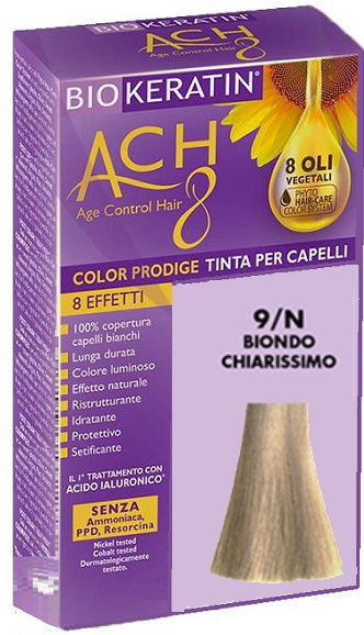 BIOKERATIN ACH8 COLOR PRODIGE 9/N BIONDO CHIARISSIMO - fitfarma.it