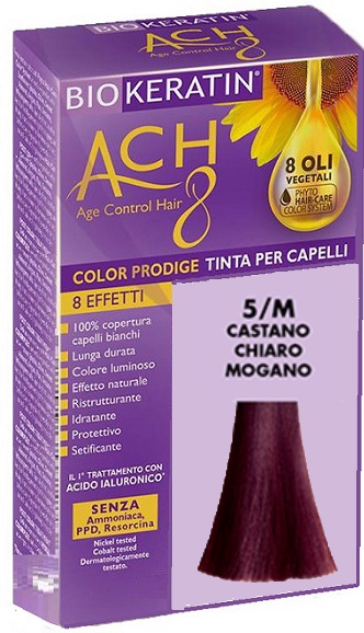 BIOKERATIN ACH8 COLOR PRODIGE 5/M CASTANO CHIARO MOGANO - fitfarma.it