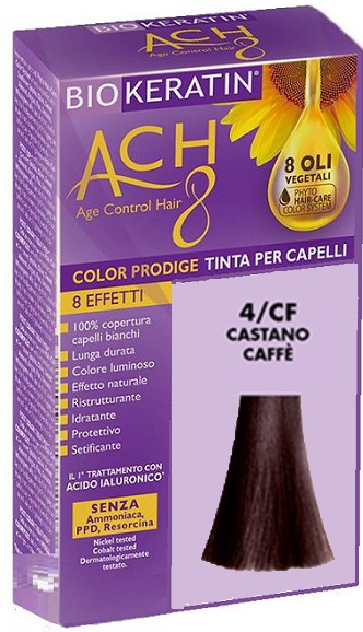 BIOKERATIN ACH8 COLOR PRODIGE 4/CF CASTANO CAFFE' - fitfarma.it