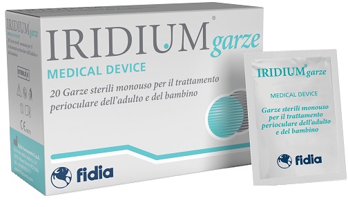 IRIDIUM GARZA OCULARE MEDICATA IN TESSUTO NON TESSUTO 20 PEZZI - fitfarma.it