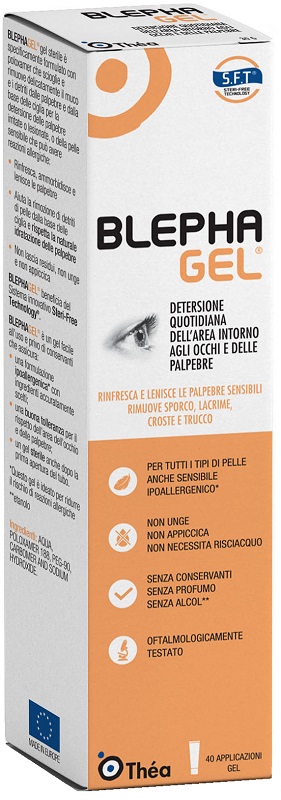 BLEPHAGEL GEL DETERGENTE PALPEBRE TUBO 30G - fitfarma.it
