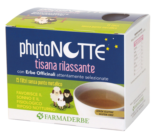 PHYTONOTTE TISANA RILASSANTE 15 FILTRI DA 18G - fitfarma.it
