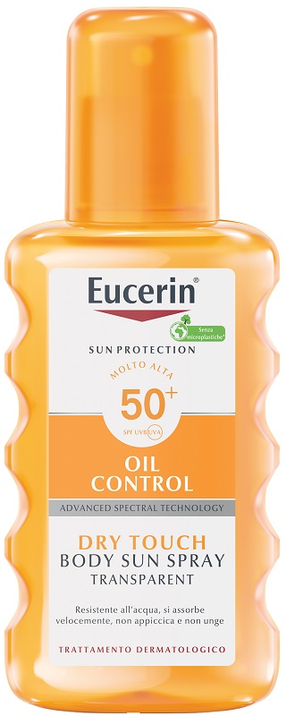 EUCERIN SUN SPRAY TRASPARENTE FP50 200 ML - fitfarma.it