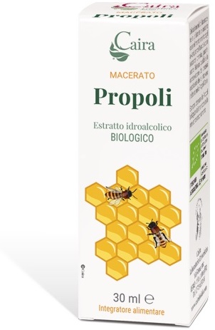 CAIRA PROPOLI MACERATO IDROALCOLICO BIO GOCCE 30 ML - fitfarma.it