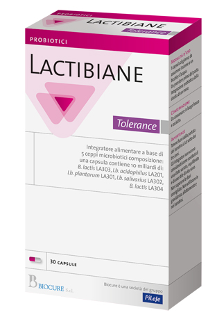LACTIBIANE TOLERANCE 30 CAPSULE - fitfarma.it