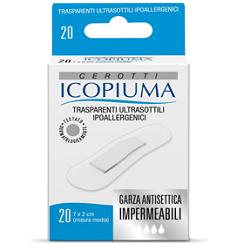 CEROTTO ICOPIUMA TRASPARENTE MEDIO 20 PEZZI - fitfarma.it