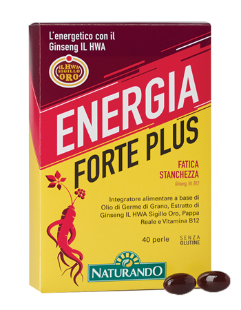 ENERGIA FORTE PLUS 40 PERLE - fitfarma.it
