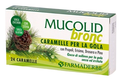 MUCOLID BRONC 24 CARAMELLE - fitfarma.it