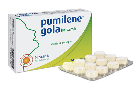 PUMILENE GOLA BALSAMICA 24 PASTIGLIE - fitfarma.it