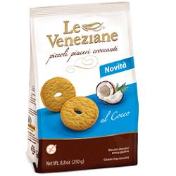 LE VENEZIANE BISCOTTI COCCO 250 G - fitfarma.it