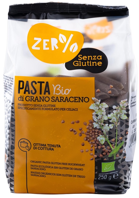 ZERO% GLUTINE PENNE GRANO SARACENO INTEGRALE 250 G - fitfarma.it
