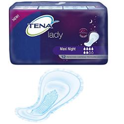 PANNOLONE SAGOMATO TENA DISCREET MAXI NIGHT 12 PEZZI - fitfarma.it