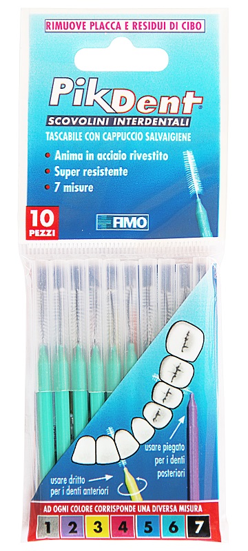 PIKDENT STUZZICOLINO 6 VE 10PZ - fitfarma.it