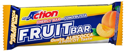 PROACTION FRUIT BAR BARRETTA ENERGETICA ALL'ALBICOCCA 40 G - fitfarma.it