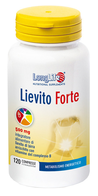 LONGLIFE LIEVITO FORTE 120 COMPRESSE - fitfarma.it
