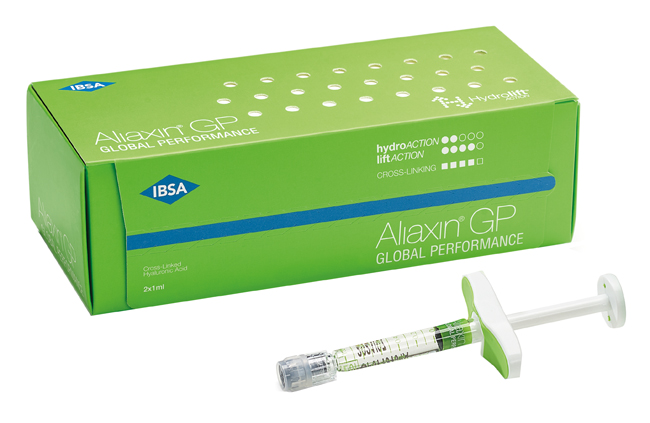 SIRINGA INTRADERMICA ALIAXIN GP GLOBAL PERFORMANCE ACIDO IALURONICO CROSS-LINKATO 25MG/G 2 SIRINGHE X 1ML - fitfarma.it