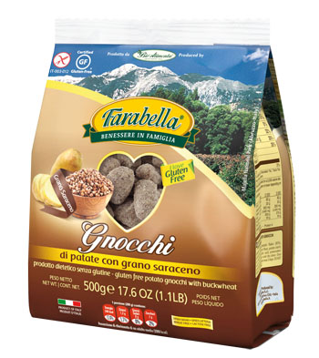 FARABELLA GNOCCHI DI PATATE AL GRANO SARACENO 500 G - fitfarma.it