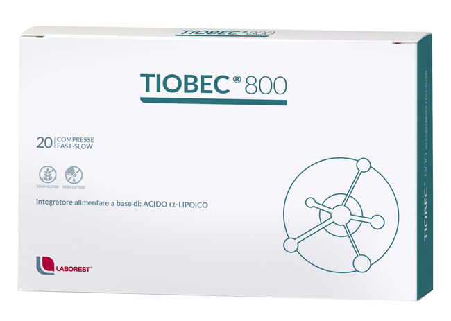 TIOBEC 800 20 COMPRESSE FAST-SLOW 36 G - fitfarma.it